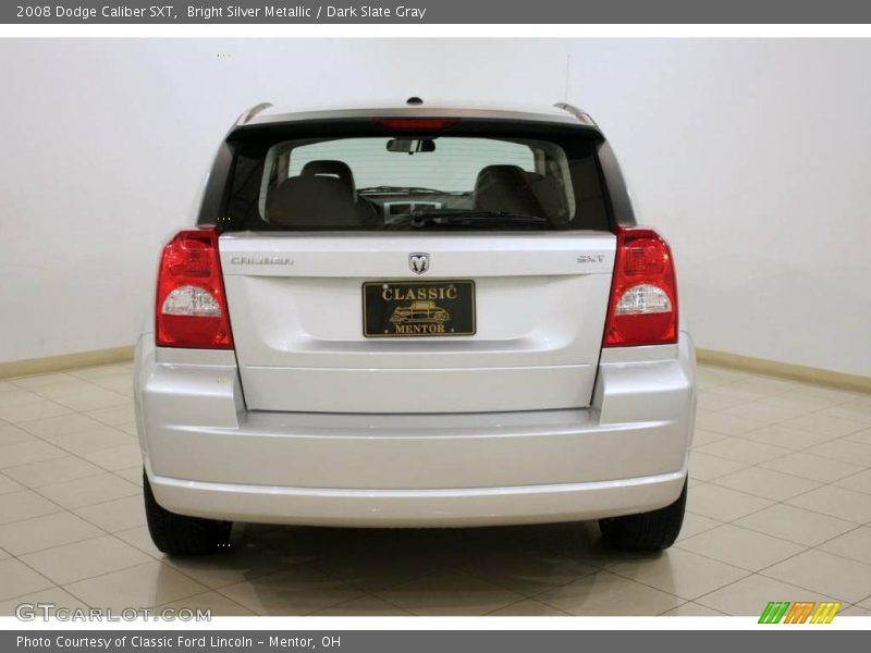 Bright Silver Metallic / Dark Slate Gray 2008 Dodge Caliber SXT