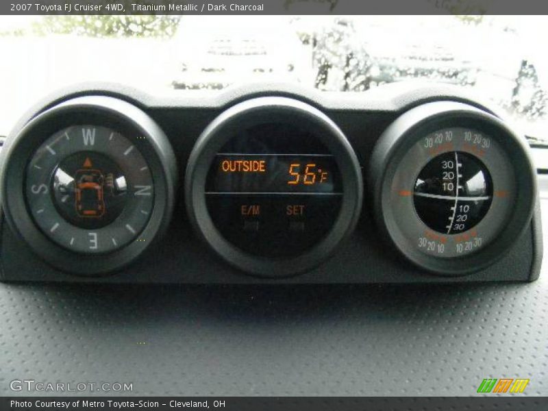 Titanium Metallic / Dark Charcoal 2007 Toyota FJ Cruiser 4WD