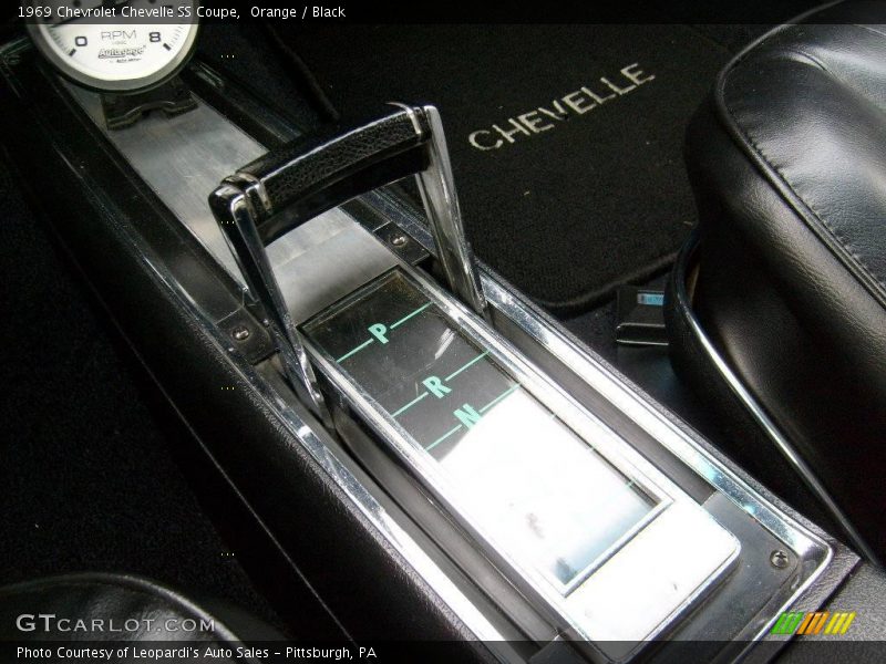 Orange / Black 1969 Chevrolet Chevelle SS Coupe