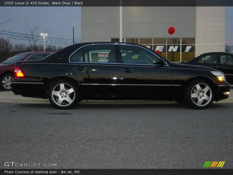 Black Onyx / Black 2005 Lexus LS 430 Sedan