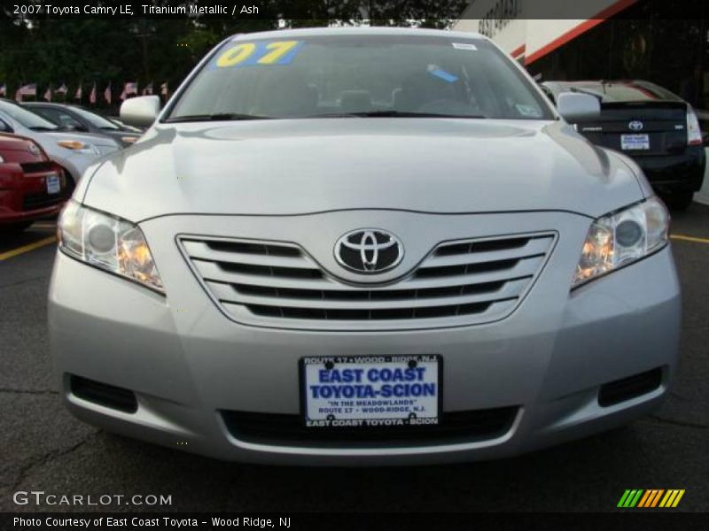 Titanium Metallic / Ash 2007 Toyota Camry LE