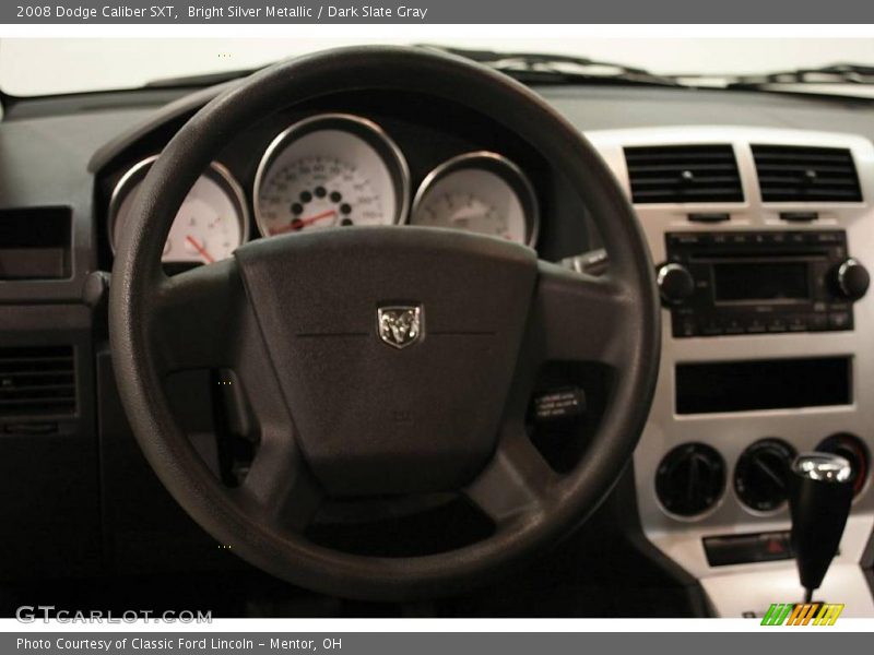 Bright Silver Metallic / Dark Slate Gray 2008 Dodge Caliber SXT