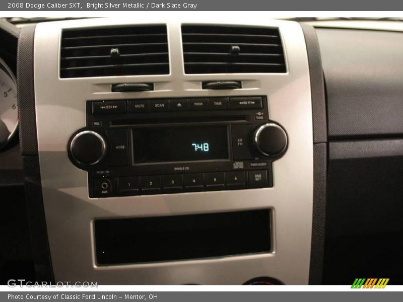 Bright Silver Metallic / Dark Slate Gray 2008 Dodge Caliber SXT