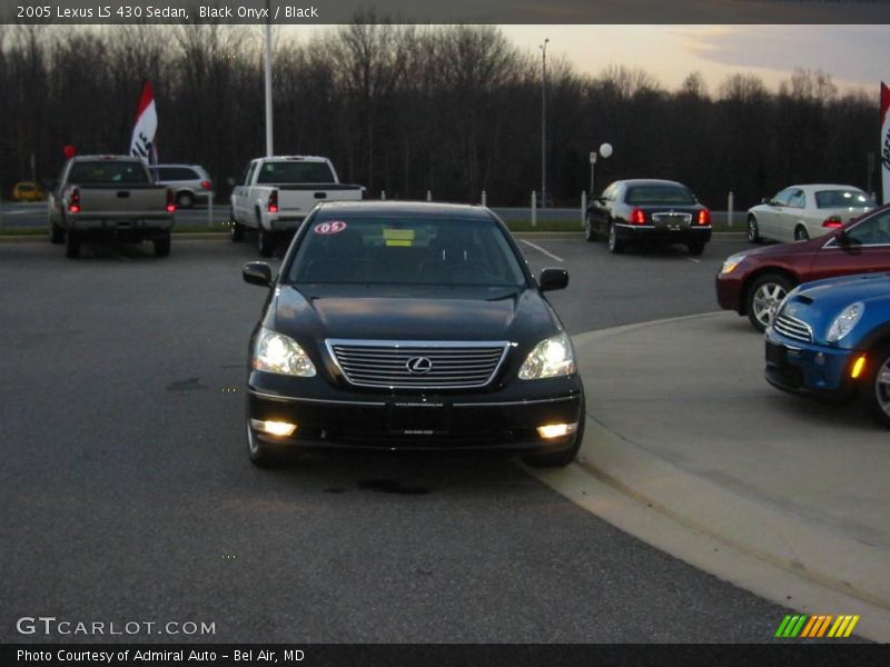 Black Onyx / Black 2005 Lexus LS 430 Sedan