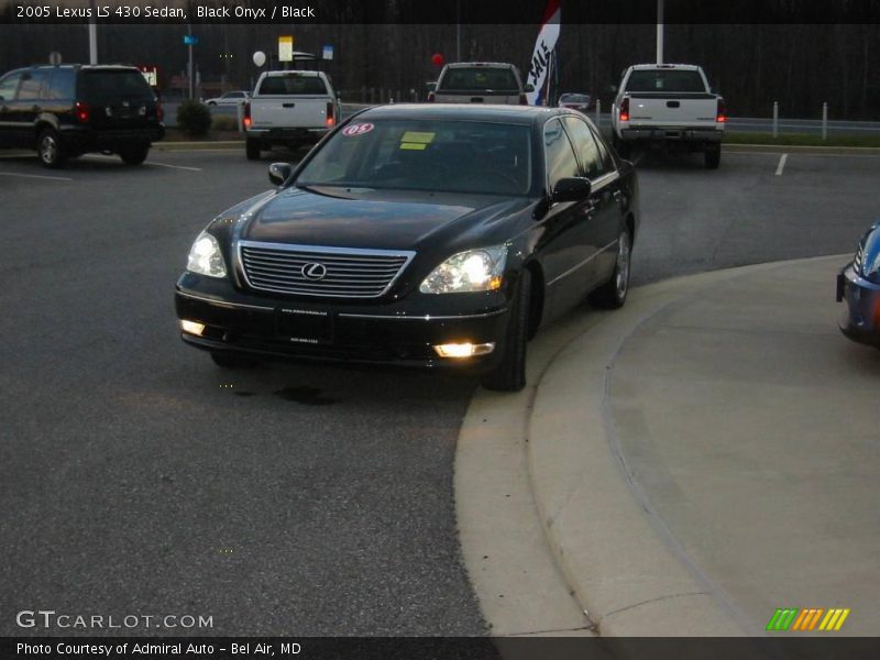 Black Onyx / Black 2005 Lexus LS 430 Sedan