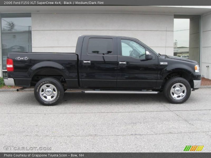 Black / Medium/Dark Flint 2006 Ford F150 XLT SuperCrew 4x4