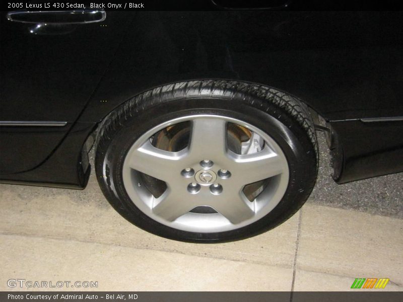 Black Onyx / Black 2005 Lexus LS 430 Sedan