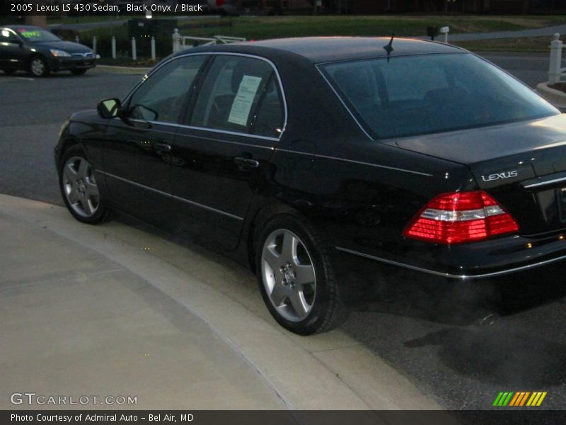 Black Onyx / Black 2005 Lexus LS 430 Sedan