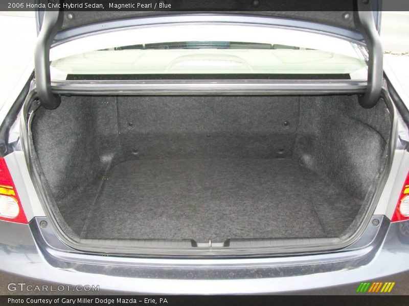 Magnetic Pearl / Blue 2006 Honda Civic Hybrid Sedan