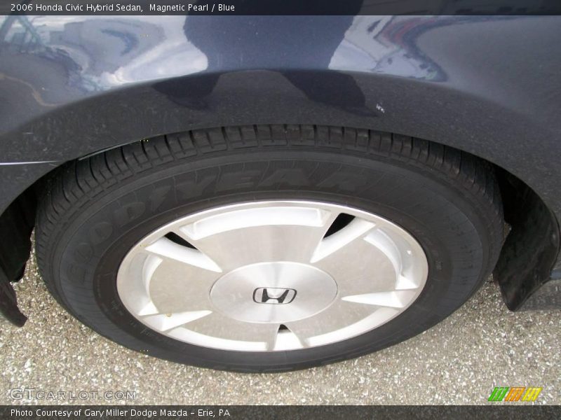 Magnetic Pearl / Blue 2006 Honda Civic Hybrid Sedan