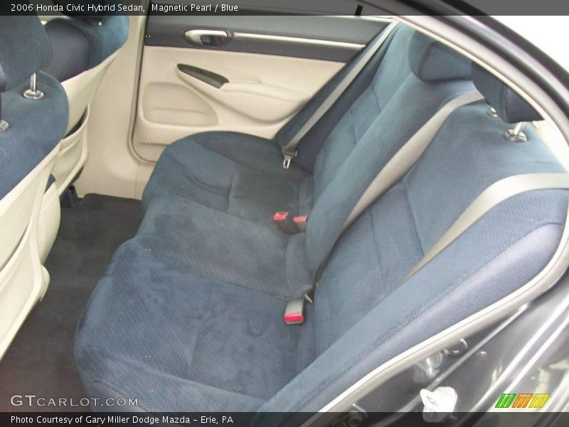 Magnetic Pearl / Blue 2006 Honda Civic Hybrid Sedan