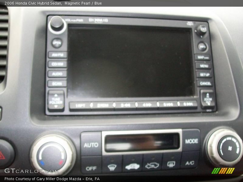 Magnetic Pearl / Blue 2006 Honda Civic Hybrid Sedan