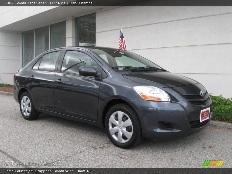 Flint Mica / Dark Charcoal 2007 Toyota Yaris Sedan