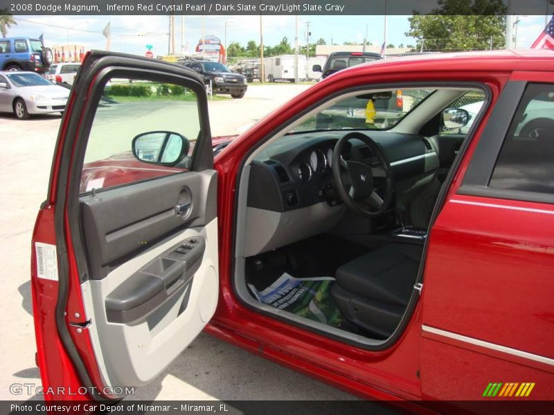 Inferno Red Crystal Pearl / Dark Slate Gray/Light Slate Gray 2008 Dodge Magnum