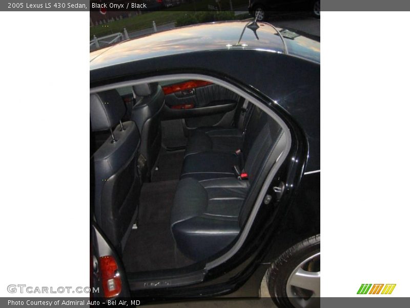 Black Onyx / Black 2005 Lexus LS 430 Sedan