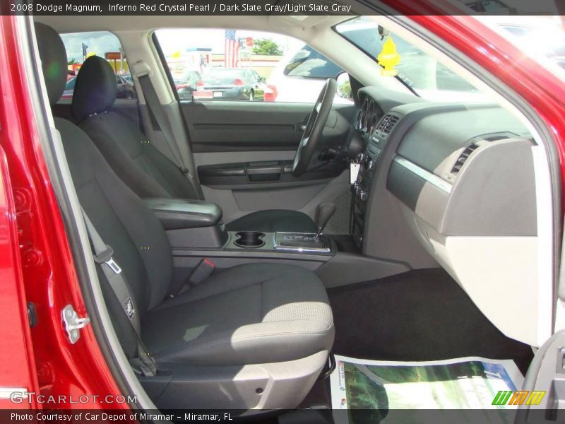 Inferno Red Crystal Pearl / Dark Slate Gray/Light Slate Gray 2008 Dodge Magnum