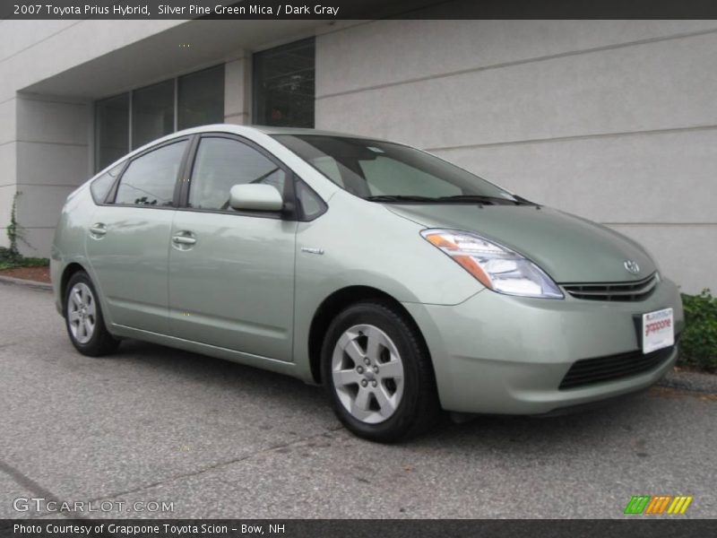 Silver Pine Green Mica / Dark Gray 2007 Toyota Prius Hybrid