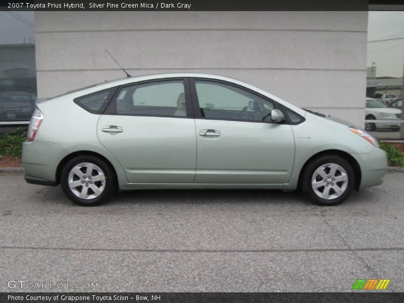 Silver Pine Green Mica / Dark Gray 2007 Toyota Prius Hybrid