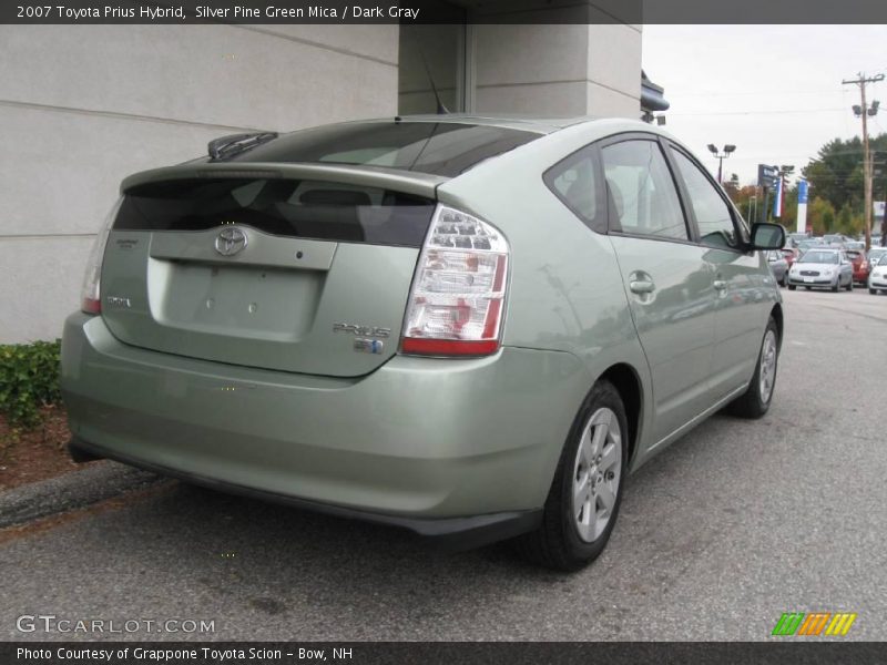 Silver Pine Green Mica / Dark Gray 2007 Toyota Prius Hybrid