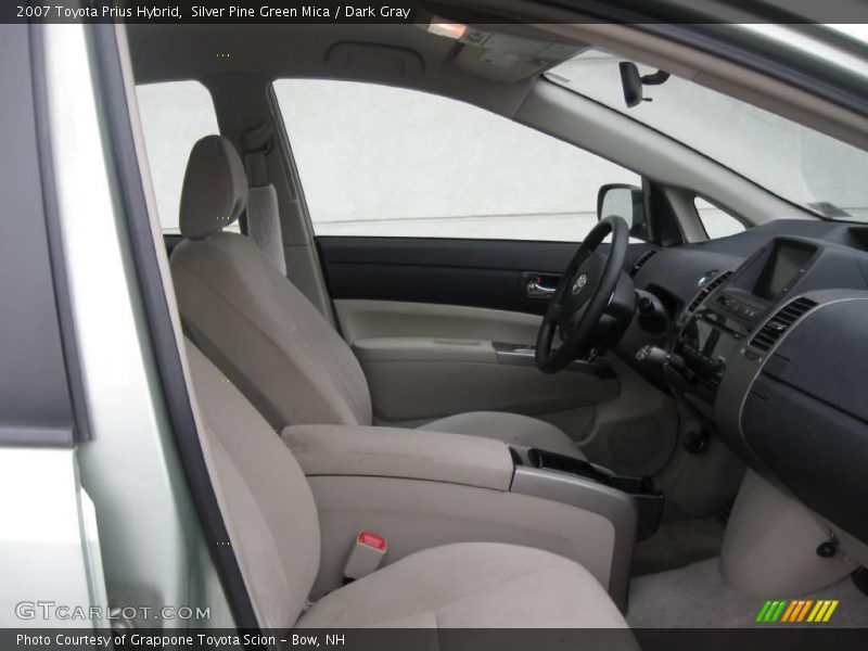 Silver Pine Green Mica / Dark Gray 2007 Toyota Prius Hybrid