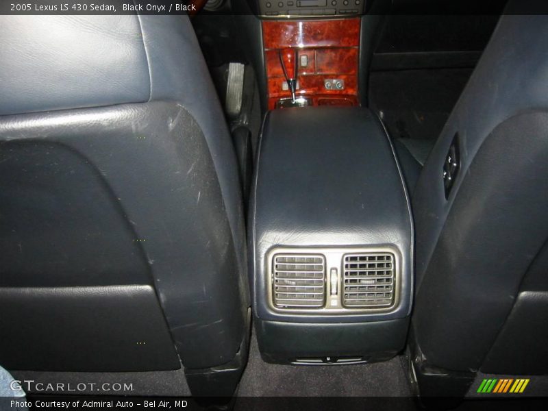 Black Onyx / Black 2005 Lexus LS 430 Sedan