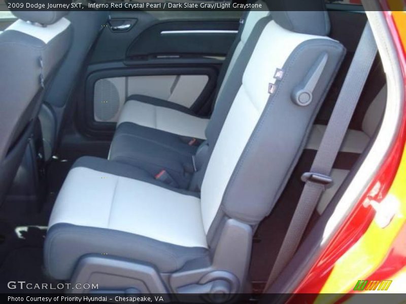 Inferno Red Crystal Pearl / Dark Slate Gray/Light Graystone 2009 Dodge Journey SXT