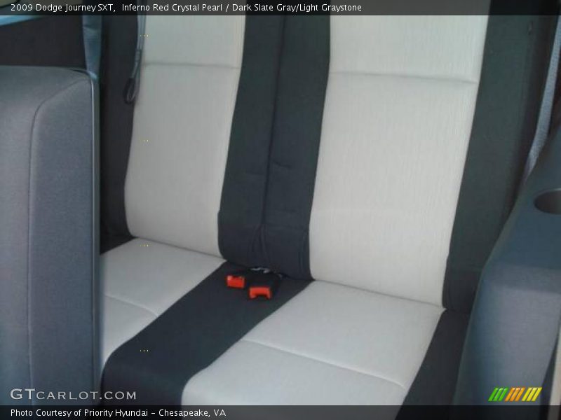 Inferno Red Crystal Pearl / Dark Slate Gray/Light Graystone 2009 Dodge Journey SXT