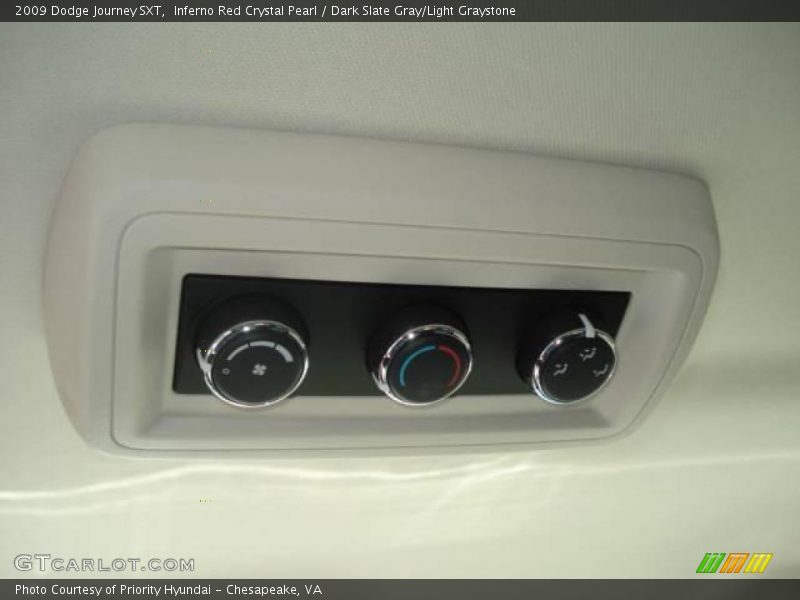 Inferno Red Crystal Pearl / Dark Slate Gray/Light Graystone 2009 Dodge Journey SXT