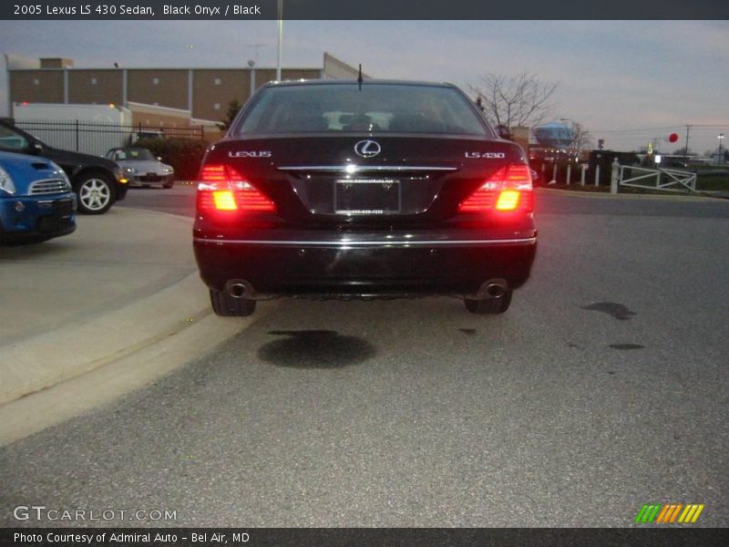 Black Onyx / Black 2005 Lexus LS 430 Sedan