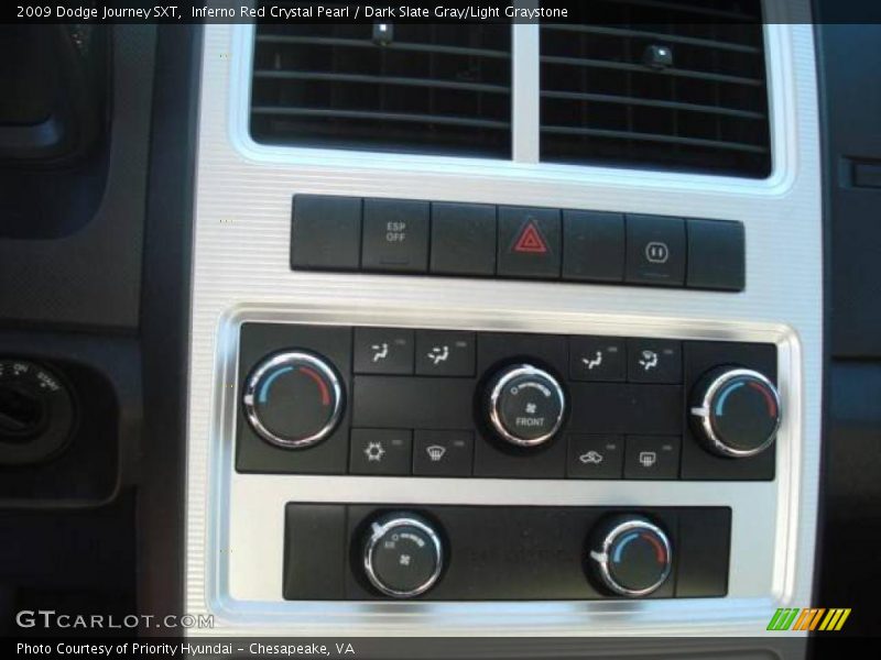 Inferno Red Crystal Pearl / Dark Slate Gray/Light Graystone 2009 Dodge Journey SXT