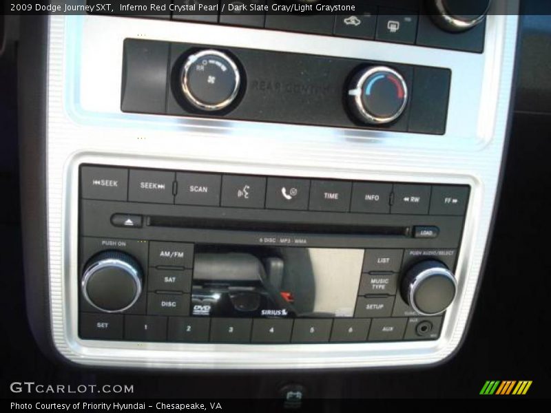 Inferno Red Crystal Pearl / Dark Slate Gray/Light Graystone 2009 Dodge Journey SXT