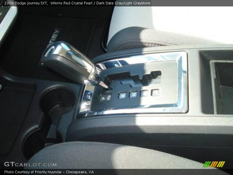 Inferno Red Crystal Pearl / Dark Slate Gray/Light Graystone 2009 Dodge Journey SXT