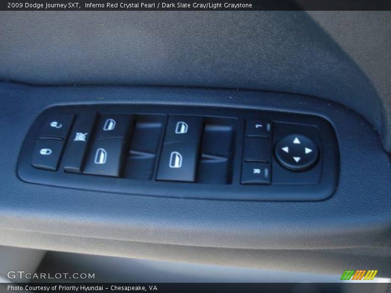 Inferno Red Crystal Pearl / Dark Slate Gray/Light Graystone 2009 Dodge Journey SXT