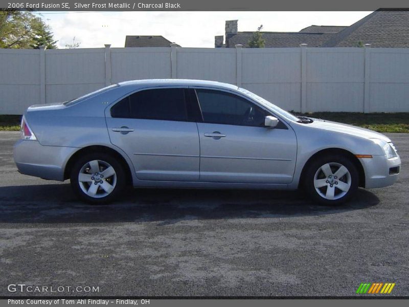 Silver Frost Metallic / Charcoal Black 2006 Ford Fusion SE