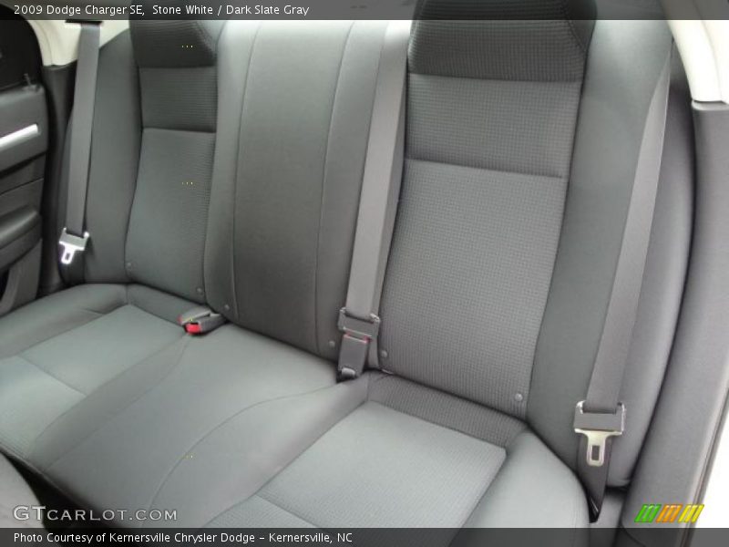 Stone White / Dark Slate Gray 2009 Dodge Charger SE