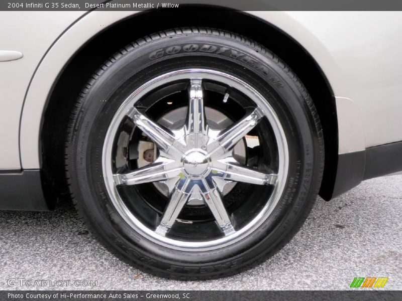 Desert Platinum Metallic / Willow 2004 Infiniti G 35 Sedan