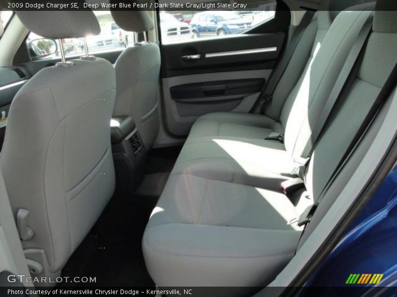 Deep Water Blue Pearl / Dark Slate Gray/Light Slate Gray 2009 Dodge Charger SE