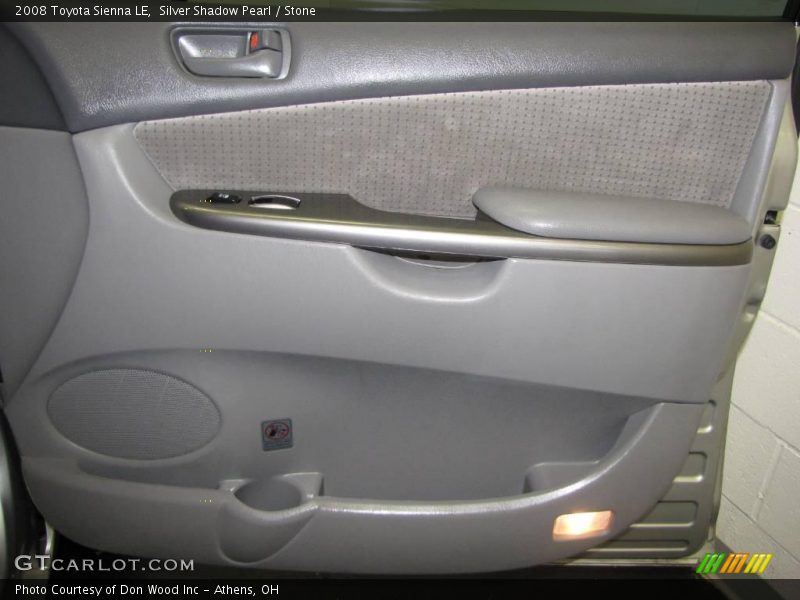 Silver Shadow Pearl / Stone 2008 Toyota Sienna LE