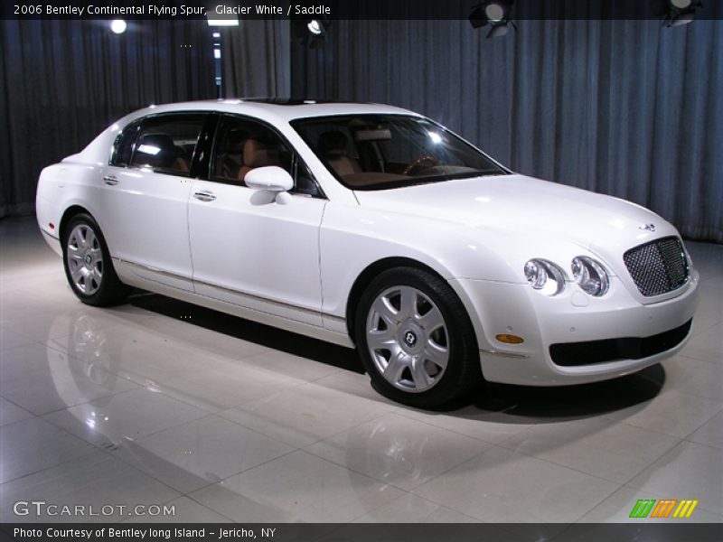 Glacier White / Saddle 2006 Bentley Continental Flying Spur