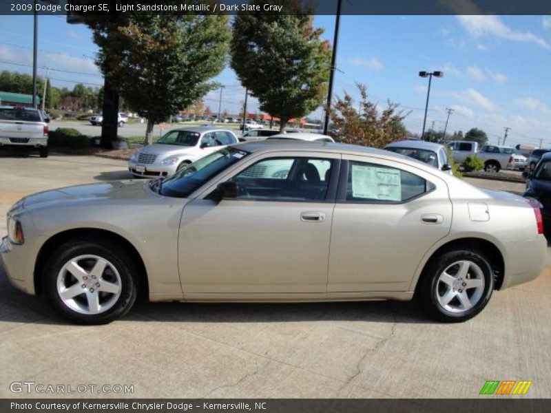 Light Sandstone Metallic / Dark Slate Gray 2009 Dodge Charger SE