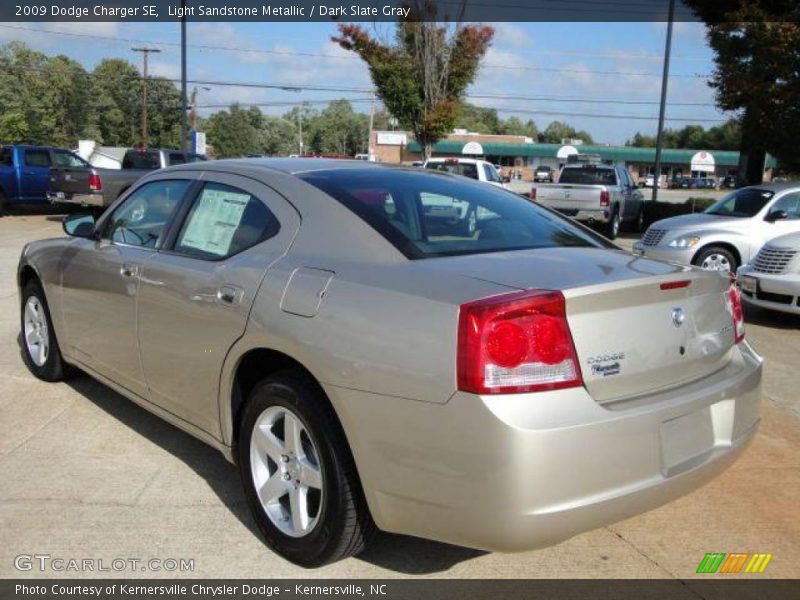 Light Sandstone Metallic / Dark Slate Gray 2009 Dodge Charger SE