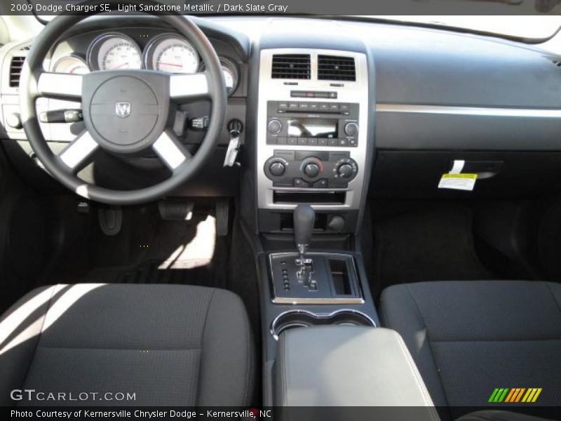 Light Sandstone Metallic / Dark Slate Gray 2009 Dodge Charger SE