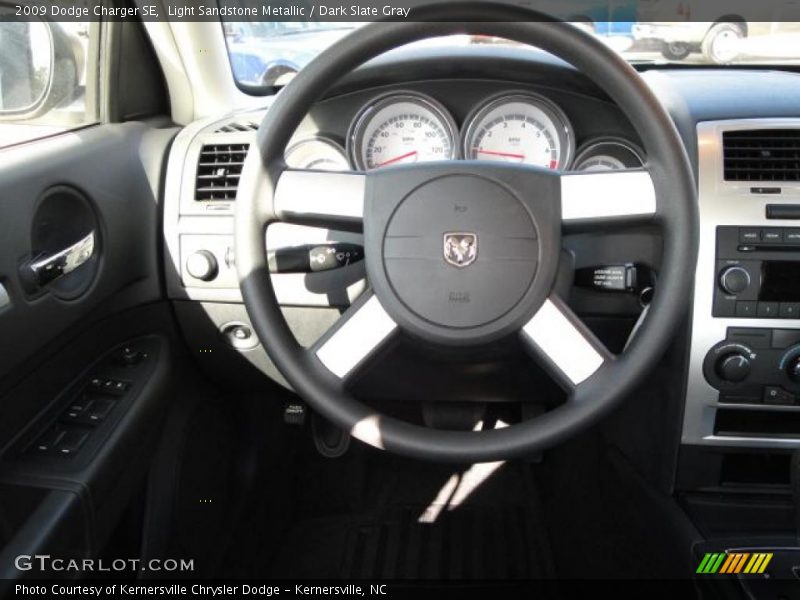 Light Sandstone Metallic / Dark Slate Gray 2009 Dodge Charger SE