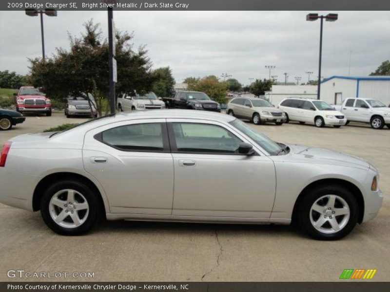 Bright Silver Metallic / Dark Slate Gray 2009 Dodge Charger SE