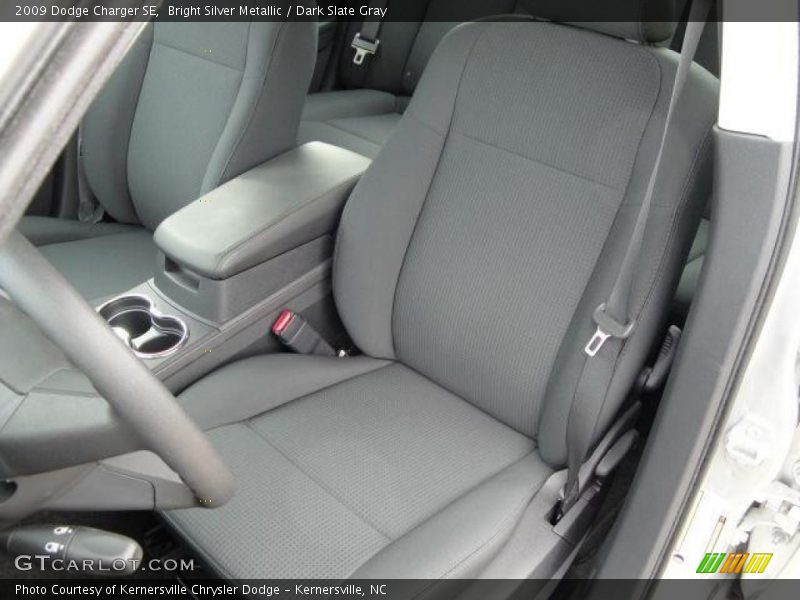Bright Silver Metallic / Dark Slate Gray 2009 Dodge Charger SE