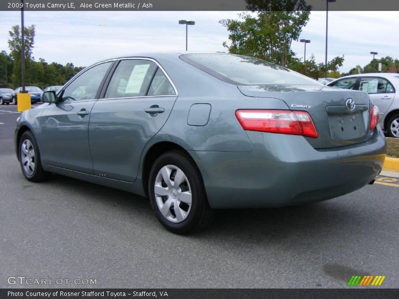 Aloe Green Metallic / Ash 2009 Toyota Camry LE