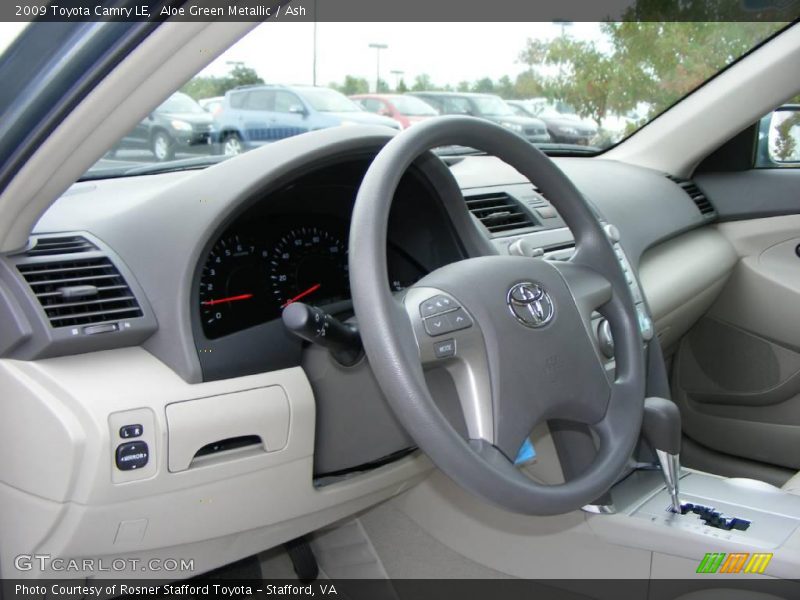 Aloe Green Metallic / Ash 2009 Toyota Camry LE