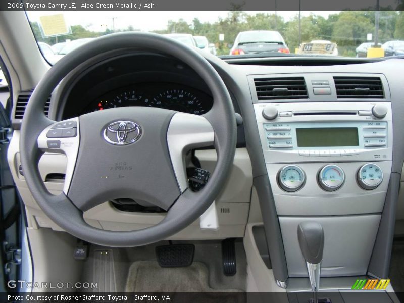 Aloe Green Metallic / Ash 2009 Toyota Camry LE