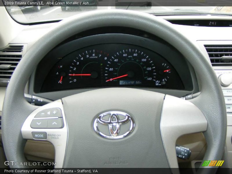 Aloe Green Metallic / Ash 2009 Toyota Camry LE