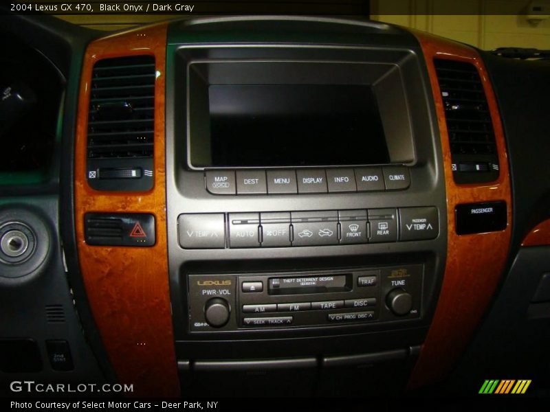 Black Onyx / Dark Gray 2004 Lexus GX 470